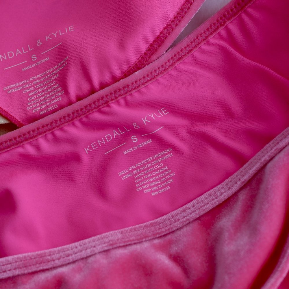 Kendall & Kylie Pink Montana Bikini Set - Picture 6 of 6